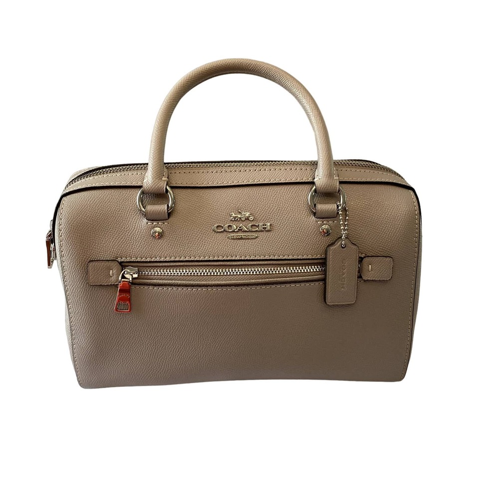 Coach Rowan Satchel Bag Gray (no strap)